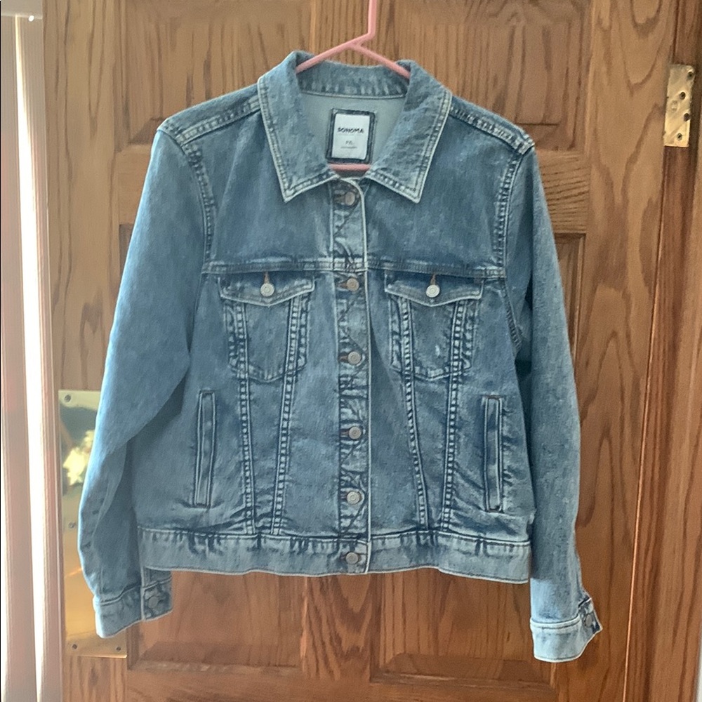Sonoma Blue Jean Jacket Classic Denim Style
